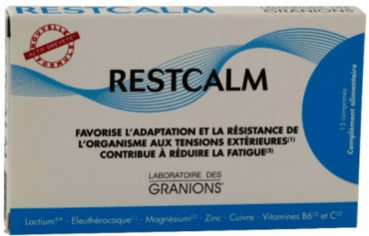 Restcalm à base de Lactium est une solution complète anti stress et anti fatigue